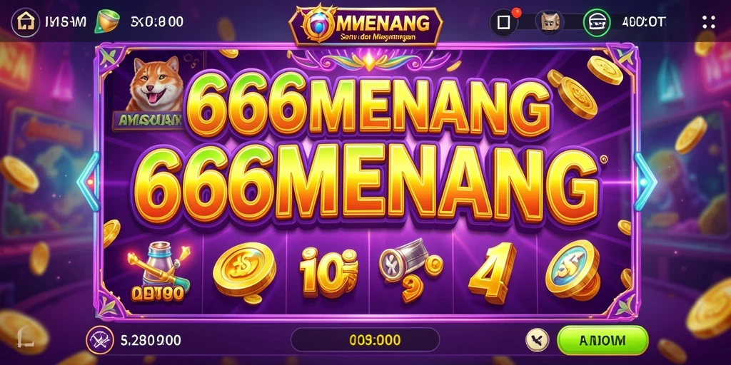 Tampilan menawan dari gameplay Slot yang seru dan menguntungkan.