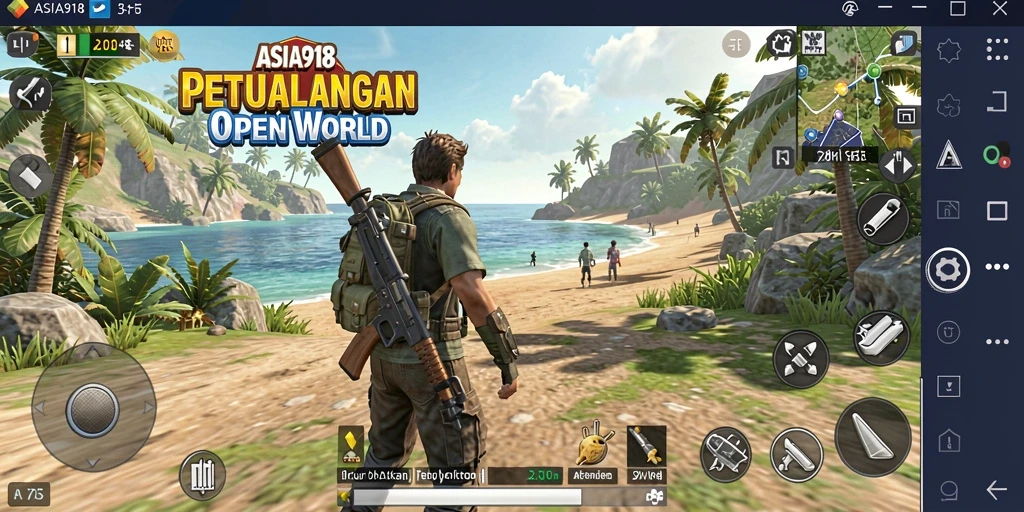 Gameplay ASIA918 yang menarik di dunia Open World.