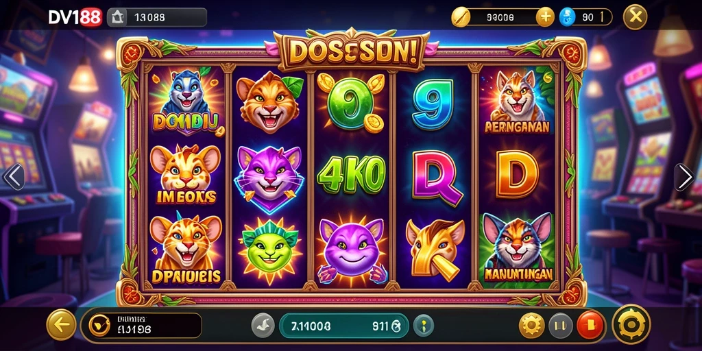 Gameplay seru di DV188 dengan berbagai tema slot menarik.