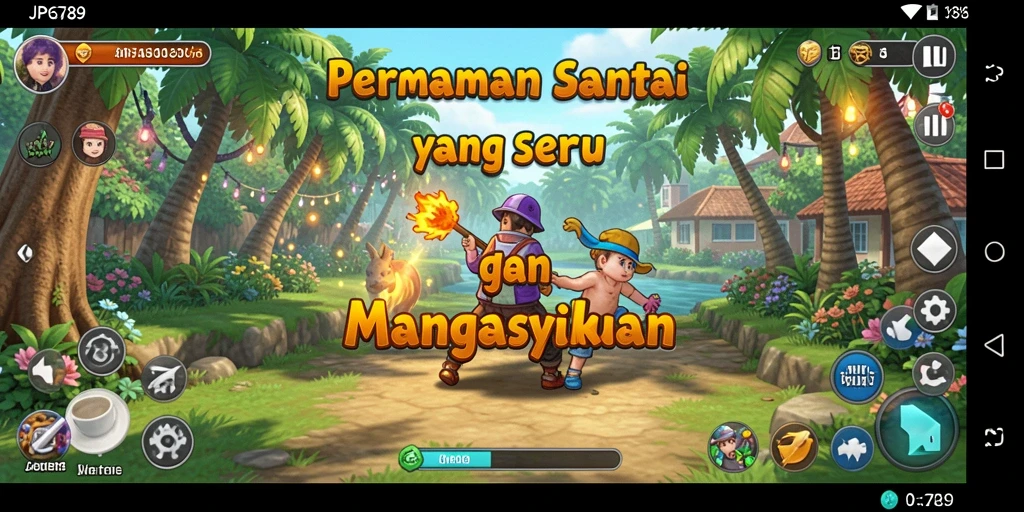 Screenshot gameplay JP6789 yang penuh warna dan menarik.