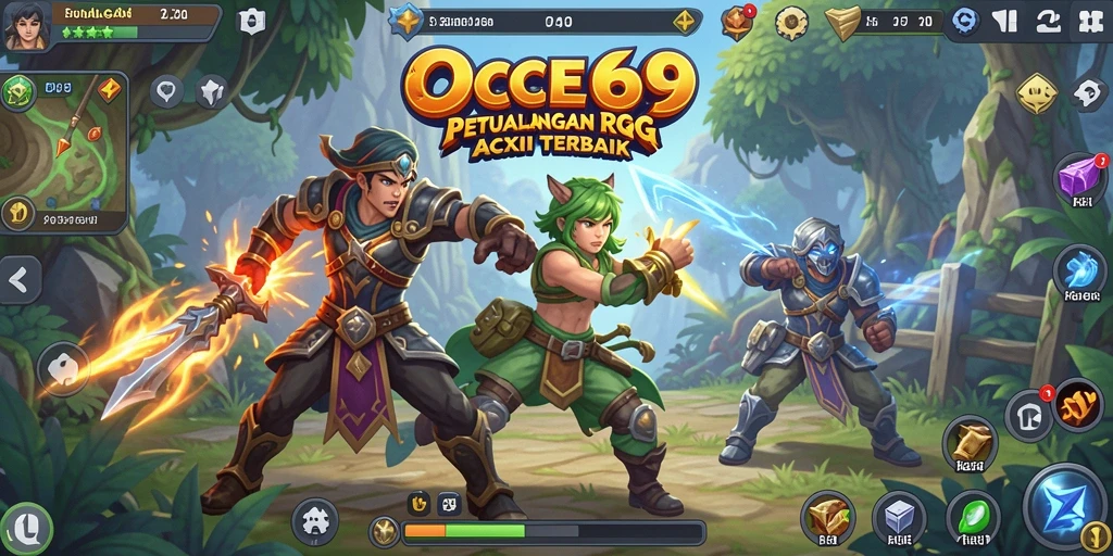 Tampilan menarik dari gameplay OCE69 yang mengasyikkan.