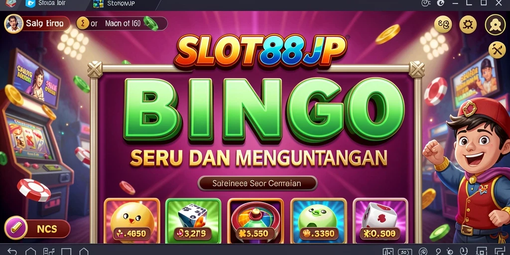Tampilan gameplay SLOT88JP yang memukau di layar.