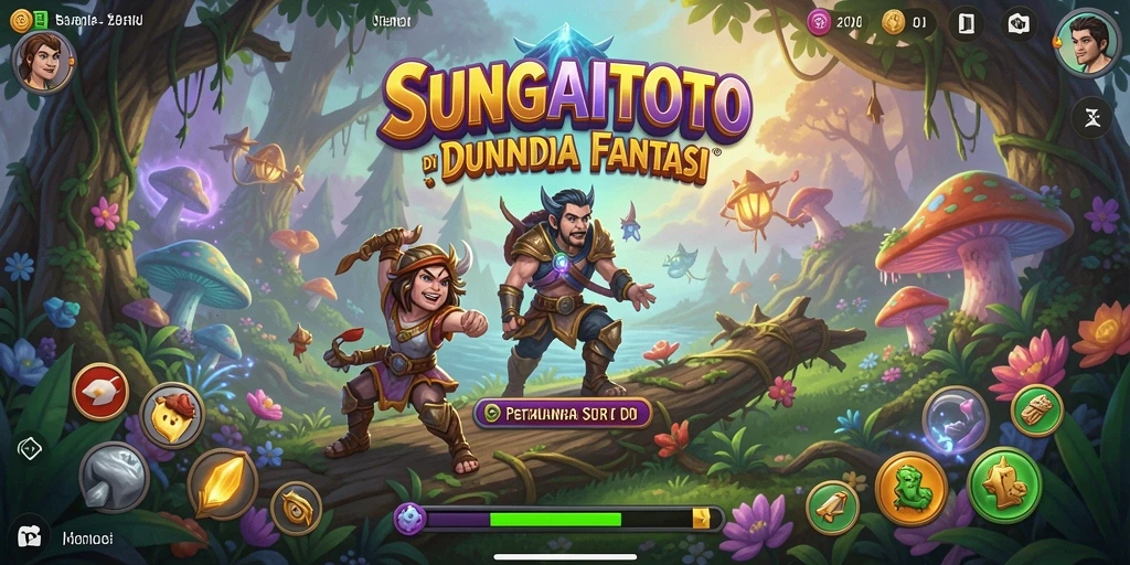 Tangkapan layar gameplay <strong>SUNGAITOTO</strong> yang memperlihatkan aksi seru dalam pertarungan.