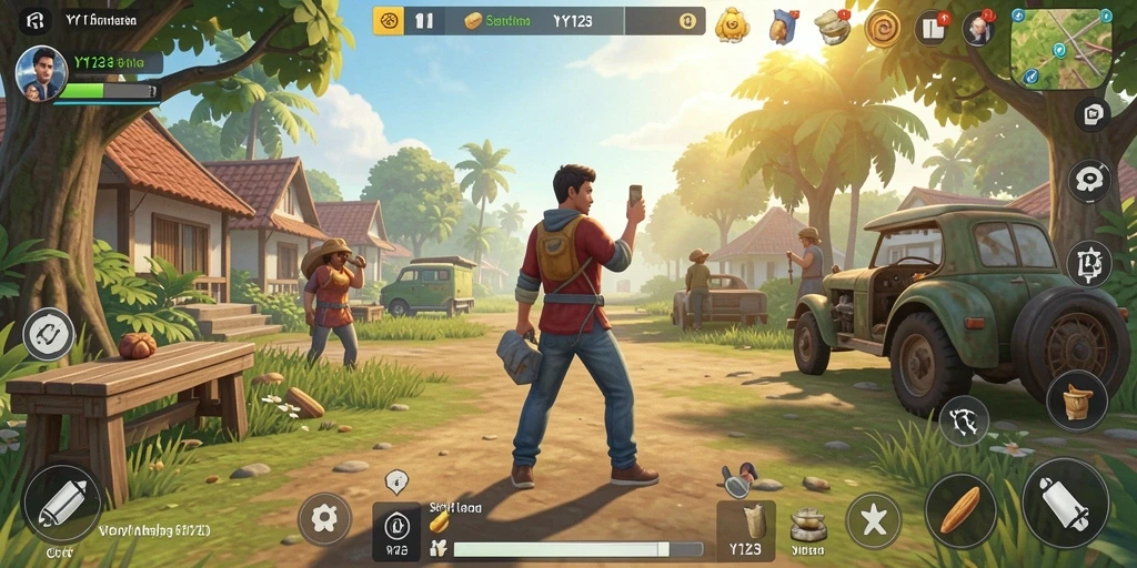 Tampilan gameplay menarik dari <strong>YY123</strong> dengan interaksi karakter yang hidup.